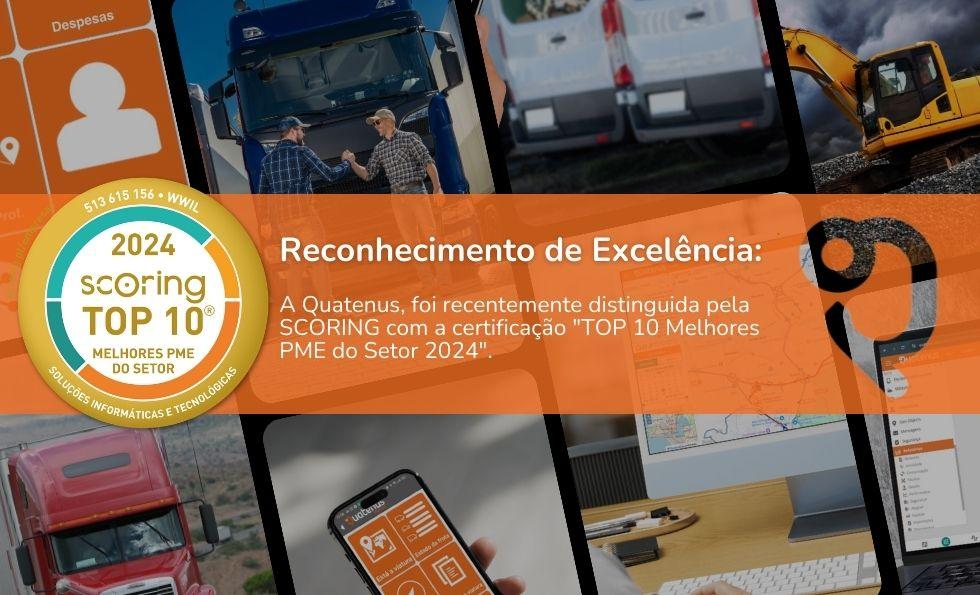 Certificação Quatenus Scoring Top 2024: Excelência Reconhecida